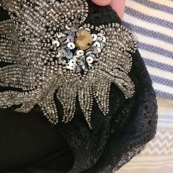 Double Zero lace mini dress one shoulder - Picture 5 of 9